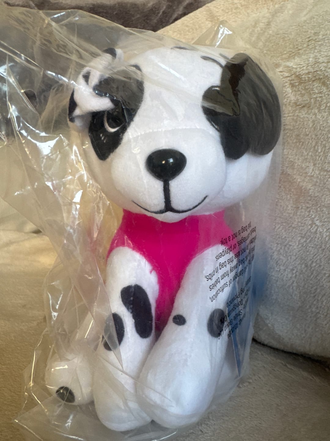 Customer photo review of Rosita La Dálmata | Peluche con Olor