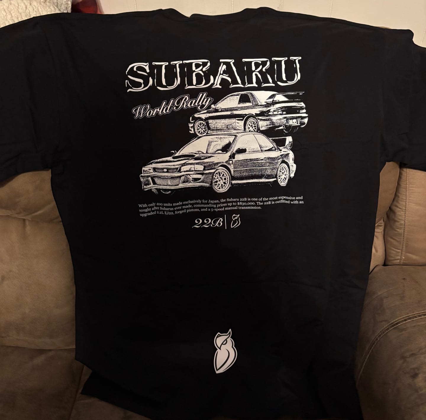Customer photo review of Classic 22B Tee- Black