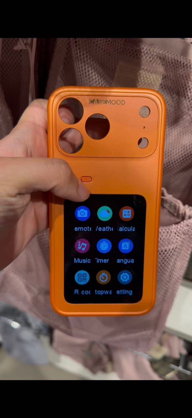 Customer photo review of Casemood AnyScreen | Revolutionary Dual Screen Smart Phone Case