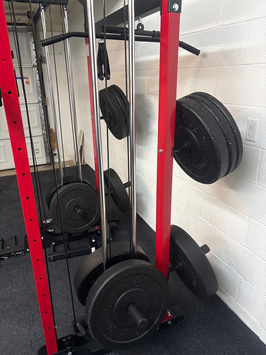 Customer photo review of URA-MAX COLORED Bumper Plate Sets