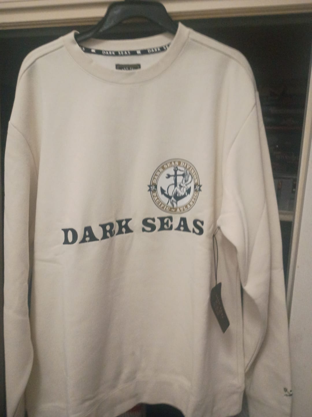 Customer photo review of DARK SEAS MCALLISTER CREW SWEATSHIRT