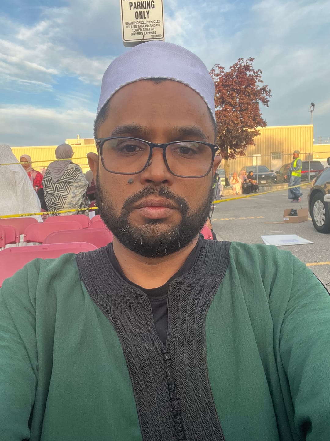 Customer photo review of Green Moroccan Thobe