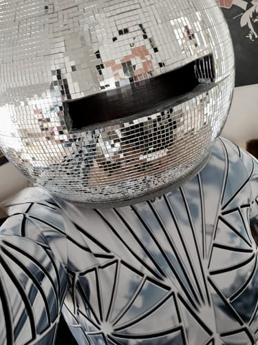 Customer photo review of Broken Mirror Costume