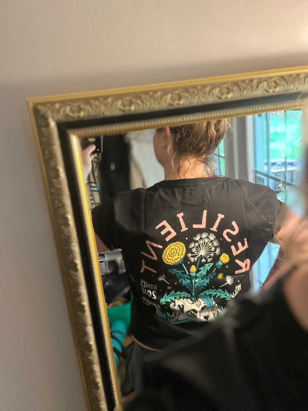 Customer photo review of Resilient T-Shirt