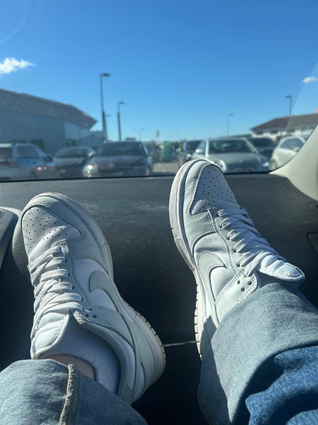 Customer photo review of Nike Dunk Low Photon Dust
