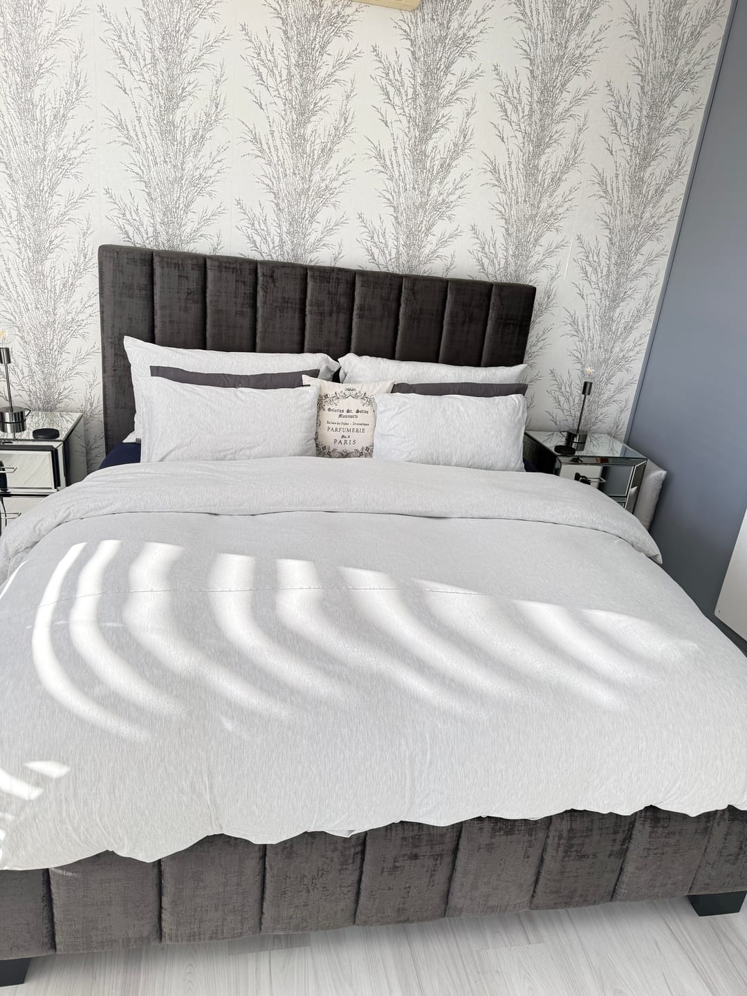 Customer photo review of The Luxury Piped Duvet Cover Set