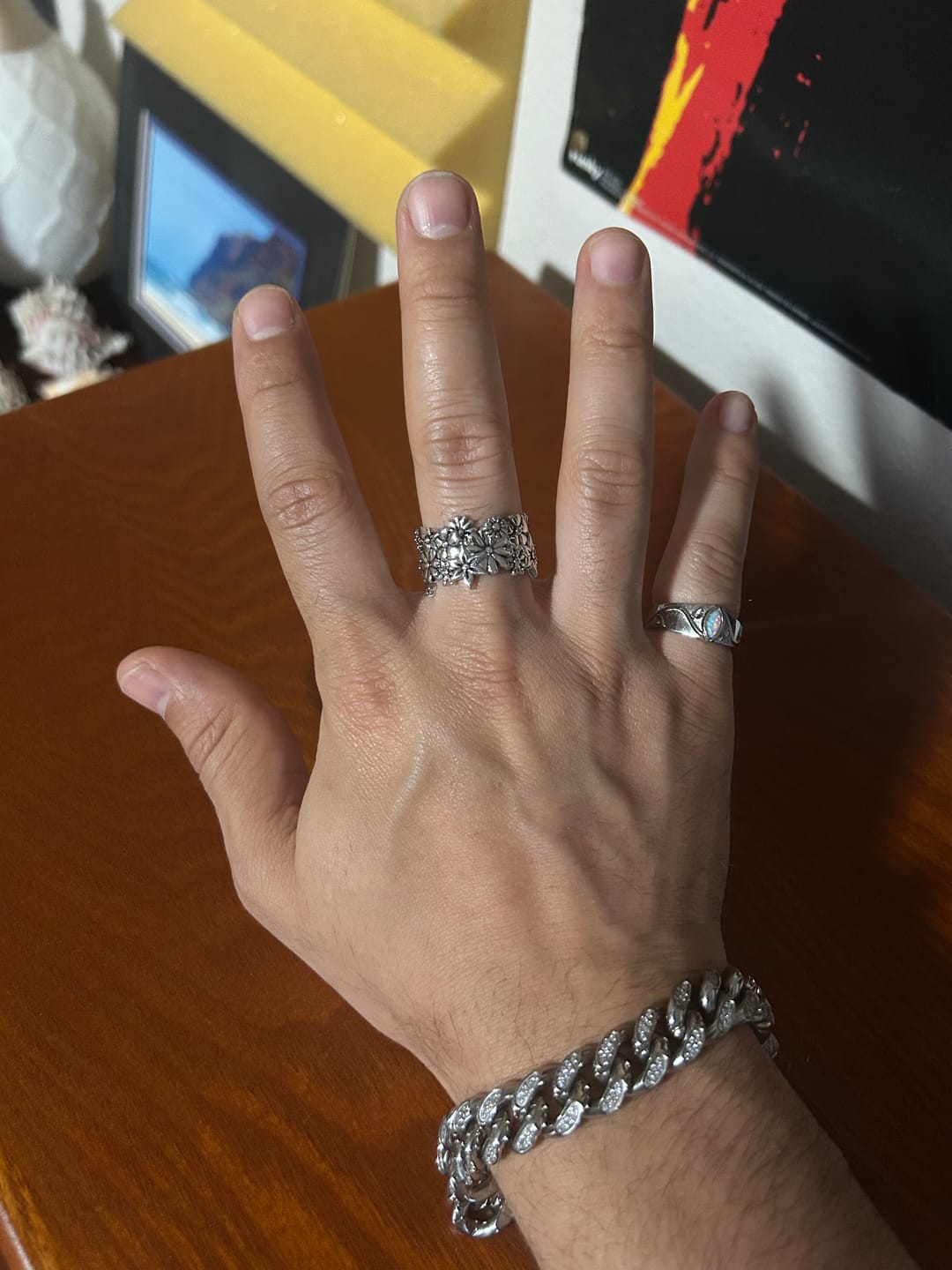 Customer photo review of BIRTHSTONE RINGS