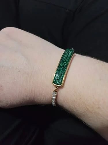 Customer photo review of NOVACCHI LYRA — Smart Crystal Bracelet