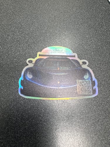 Customer photo review of 200 2.5" Custom Holographic Stickers