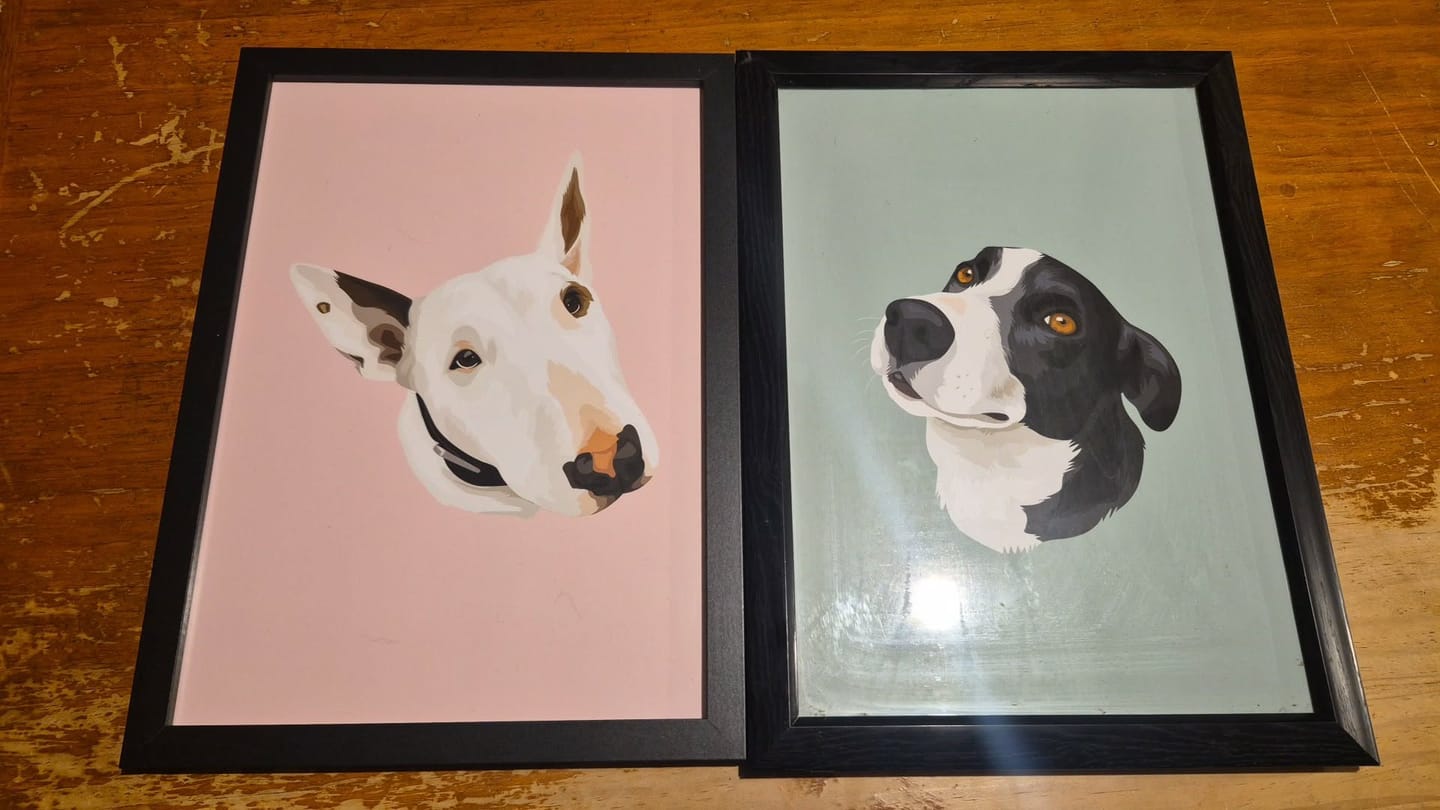 Customer photo review of Pet Portrait