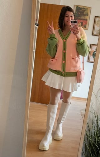 Customer photo review of Sweet Love Cardigan Preorder