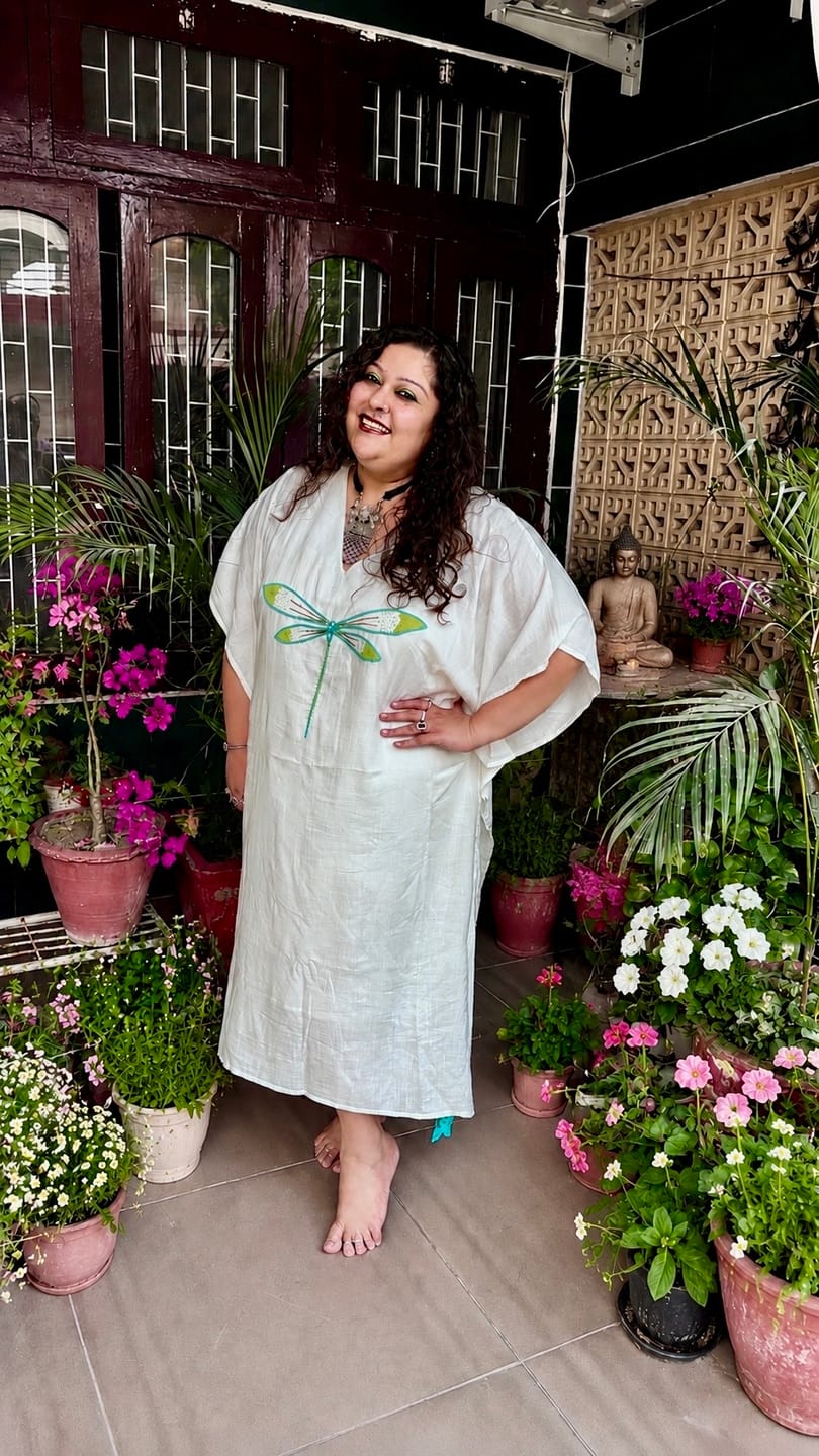 Customer photo review of Shell Kaftan Kurta