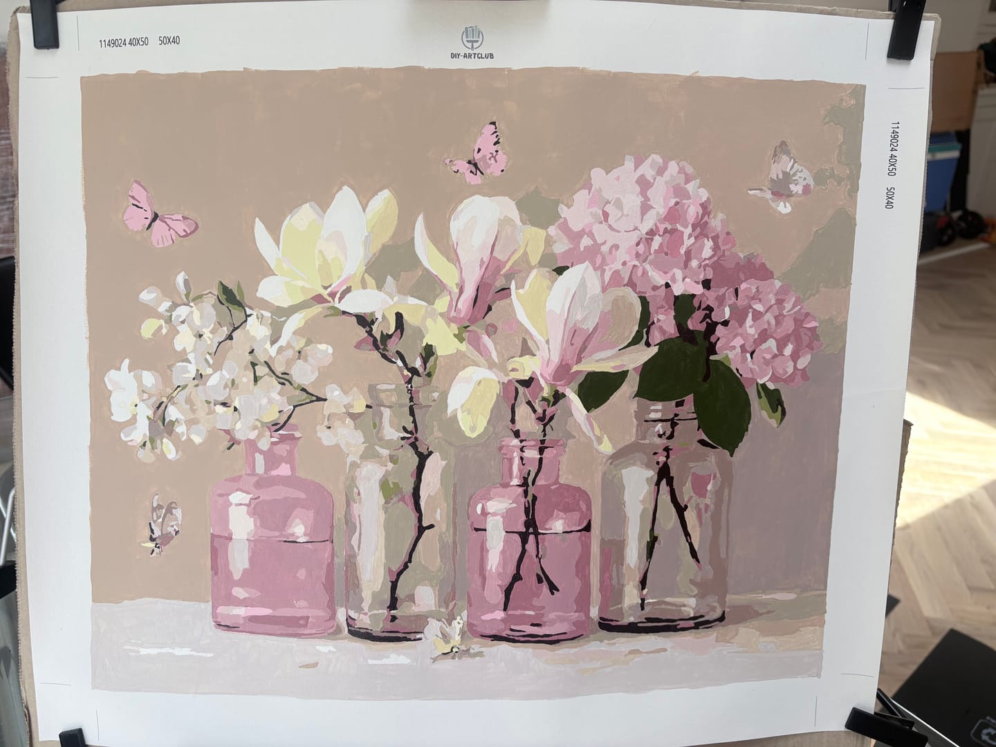 Customer photo review of Fragile | Paint by Number