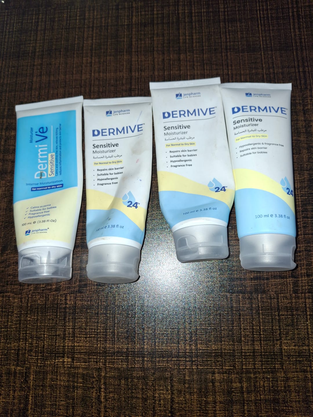 Customer photo review of Dermive Sensitive Moisturizer