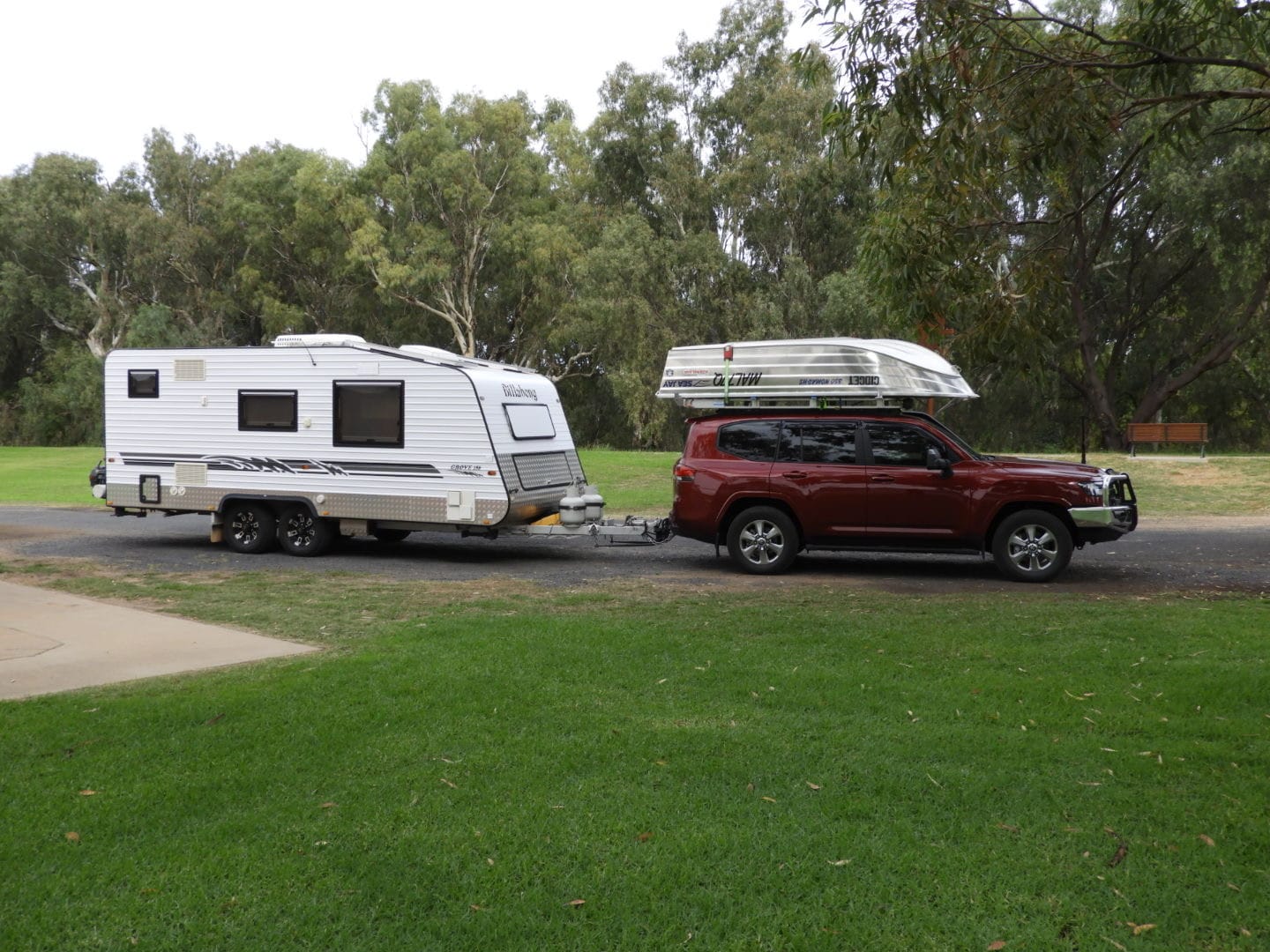 Customer photo review of Big Red Gear 12v Twin Head Portable Air Compressor