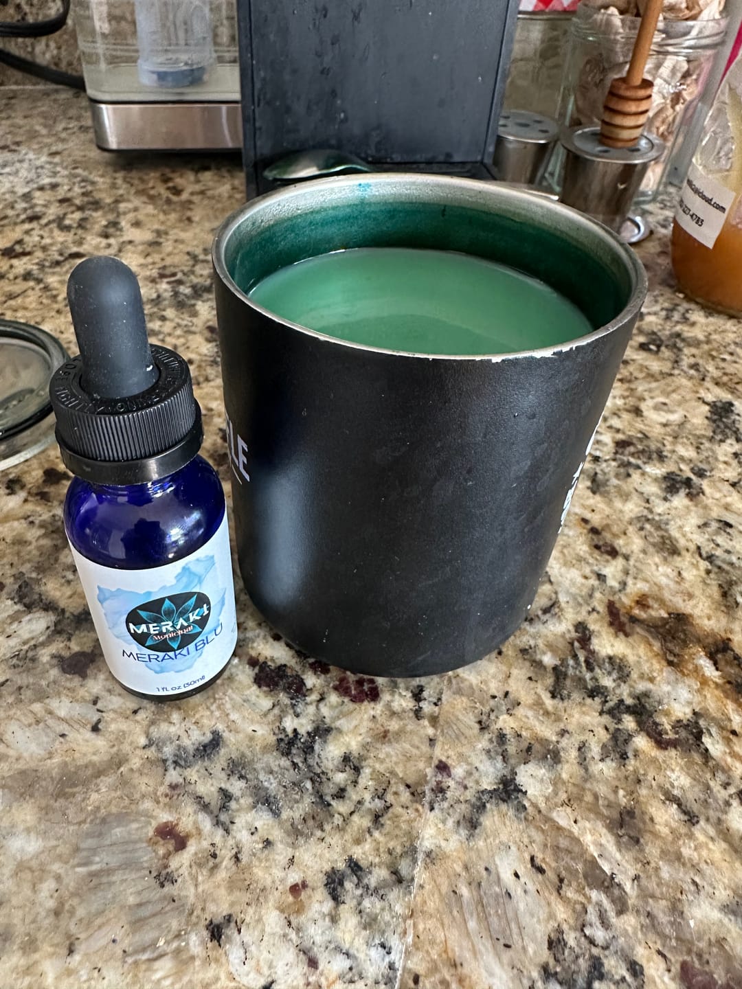 Customer photo review of Meraki Blu USP Grade Methylene Blue 150mg
