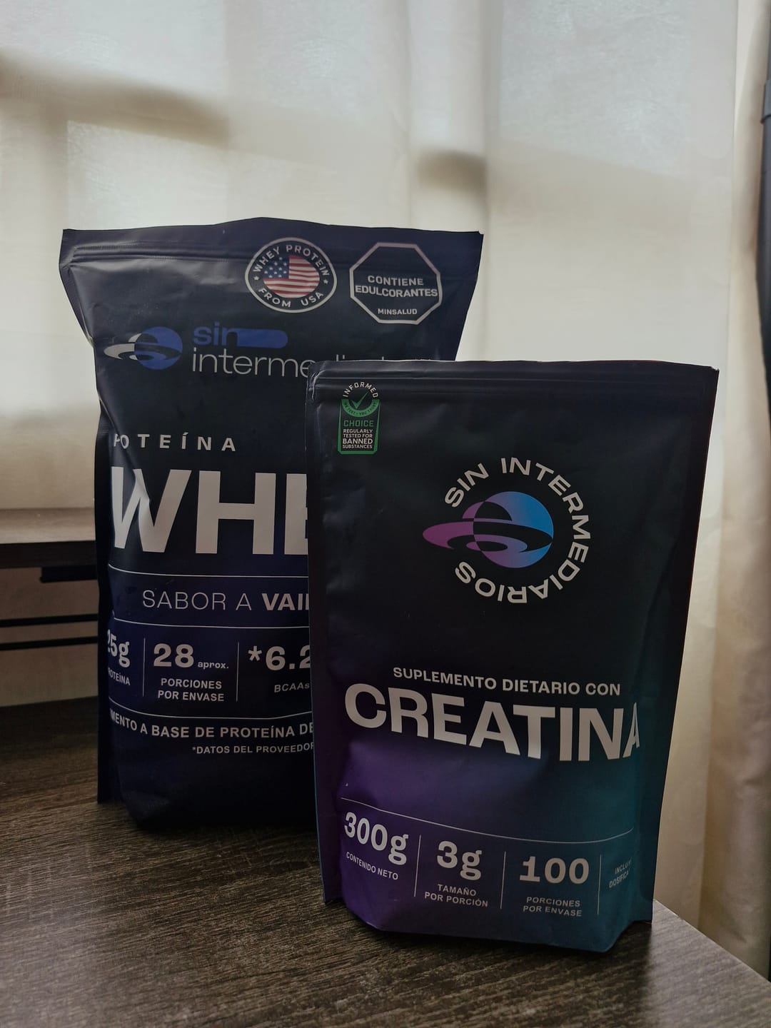Customer photo review of Proteína Whey