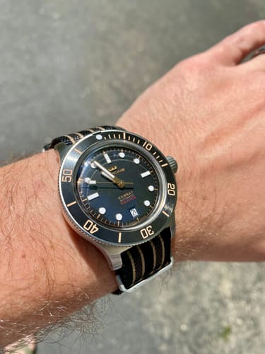 Customer photo review of 007 Bond Nylon Strap- Five Eye