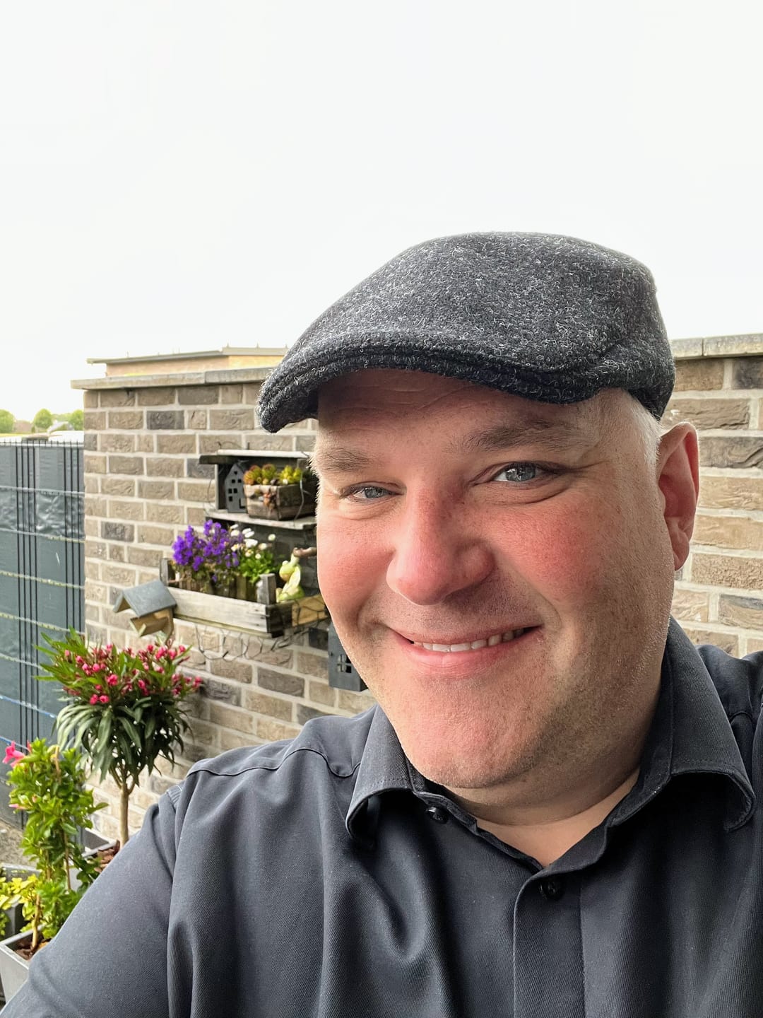 Customer photo review of Donegal Touring Cap Tweed