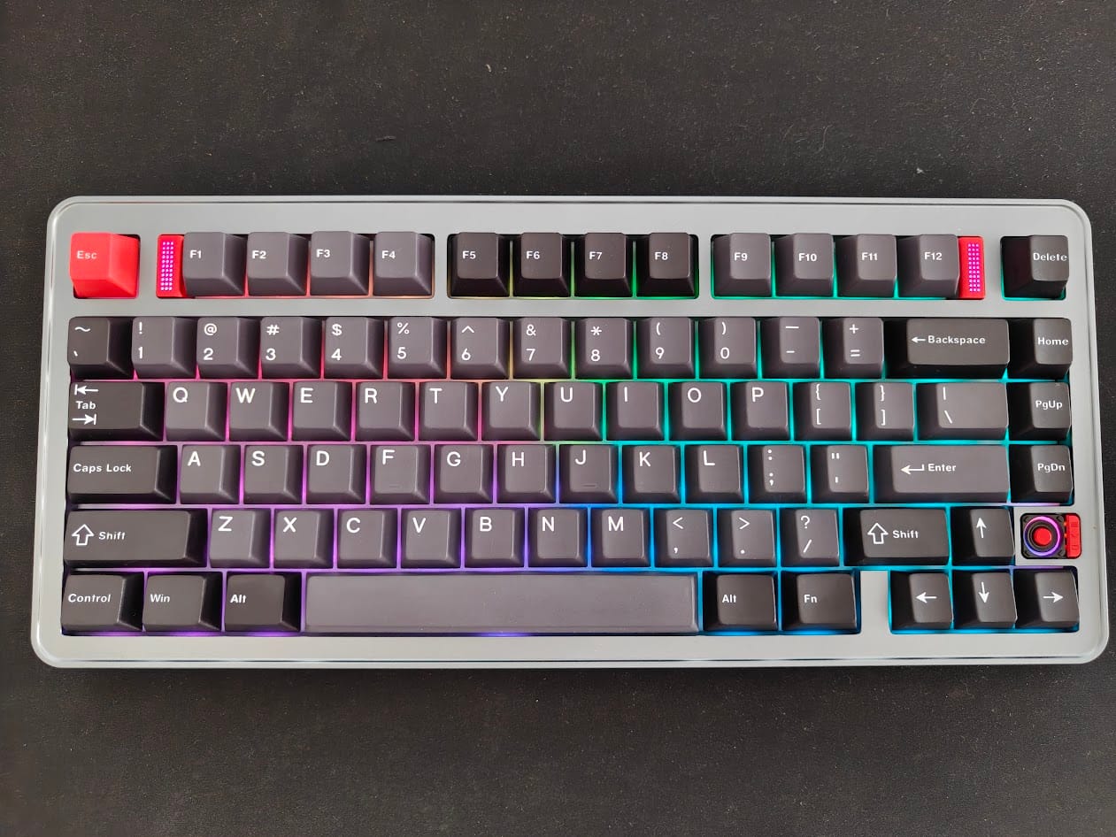 Customer photo review of Evoworks - Evo75 Wireless Mechanical Keyboard (ANSI)