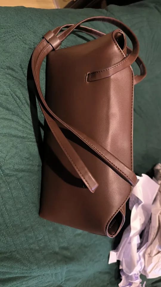 Customer photo review of Cilla Pillow Shoulder Tote Bag