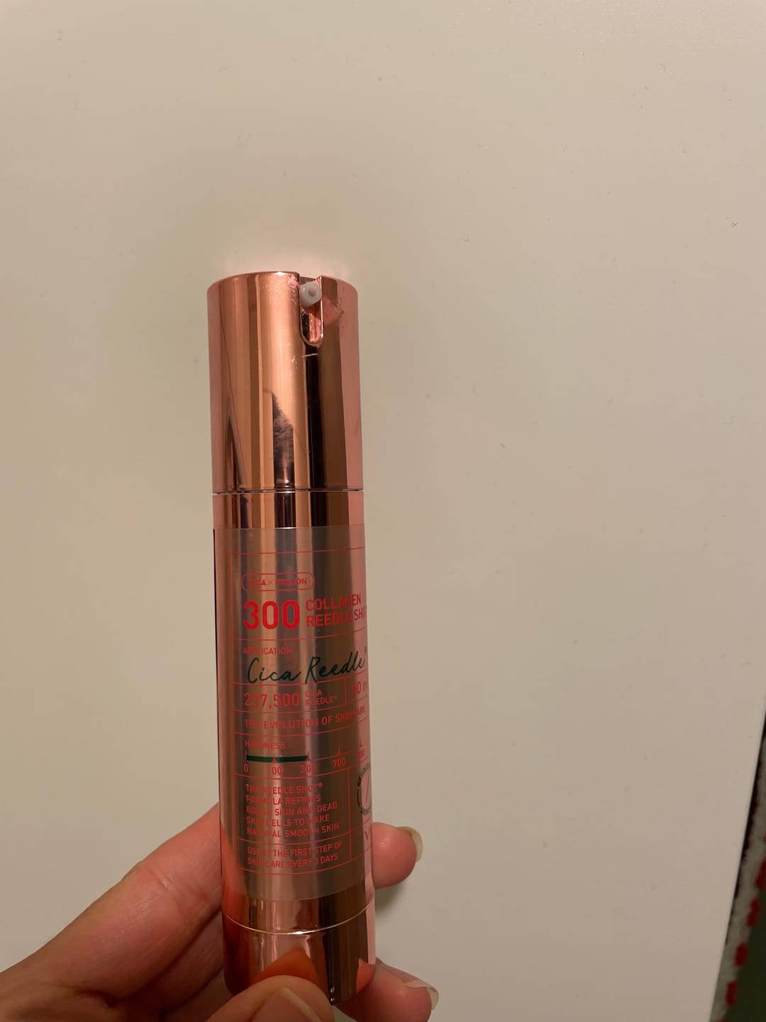 Customer photo review of Serums ādas tvirtuma palielināšanai VT Cosmetics Collagen Reedle Shot 300