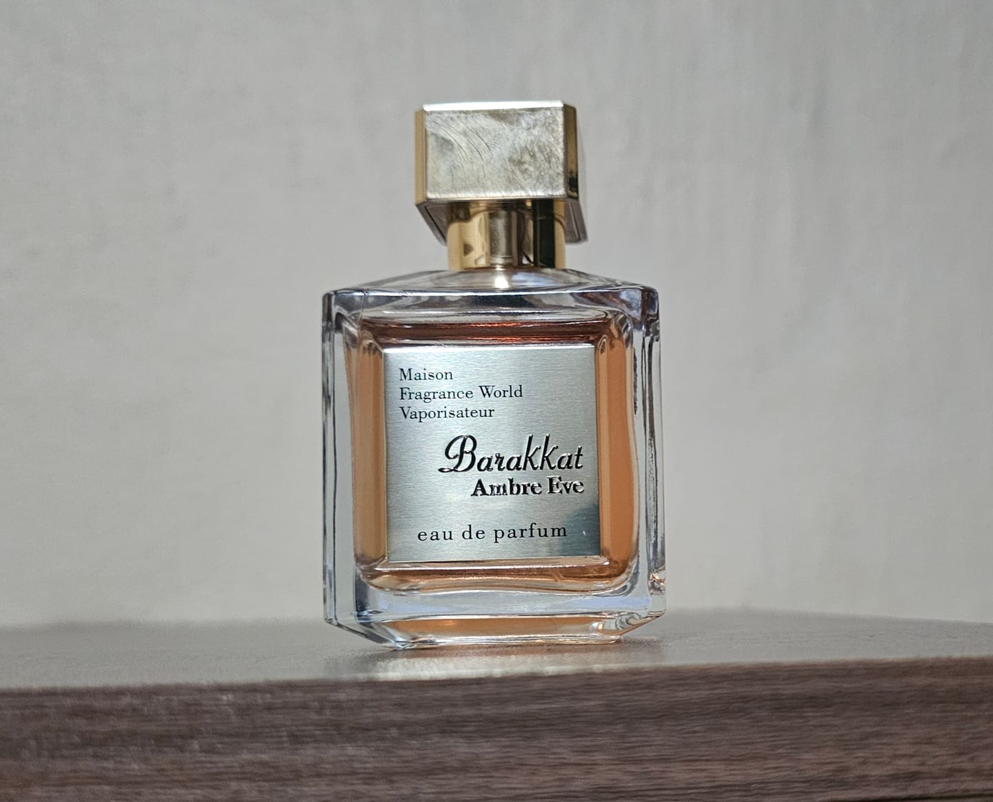 Customer photo review of Barakkat Ambre Eve Eau De Parfum 100ml - Fragrance World