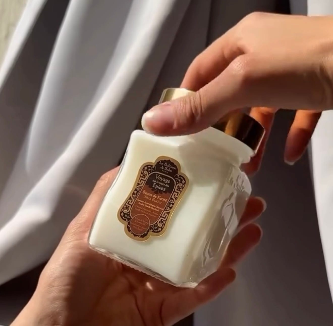 Customer photo review of Shea Butter - Ayurvedic Treatment - Amber Vanilla Patchouli Journey To The Spices Route