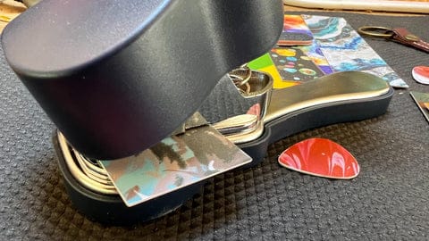 Customer photo review of Guitar Pick Punch