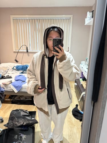 Customer photo review of The Bison Zipper Hoodie Preorder