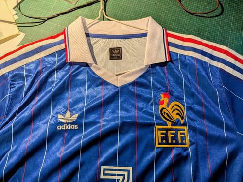 Customer photo review of Maillot Rétro France 1982