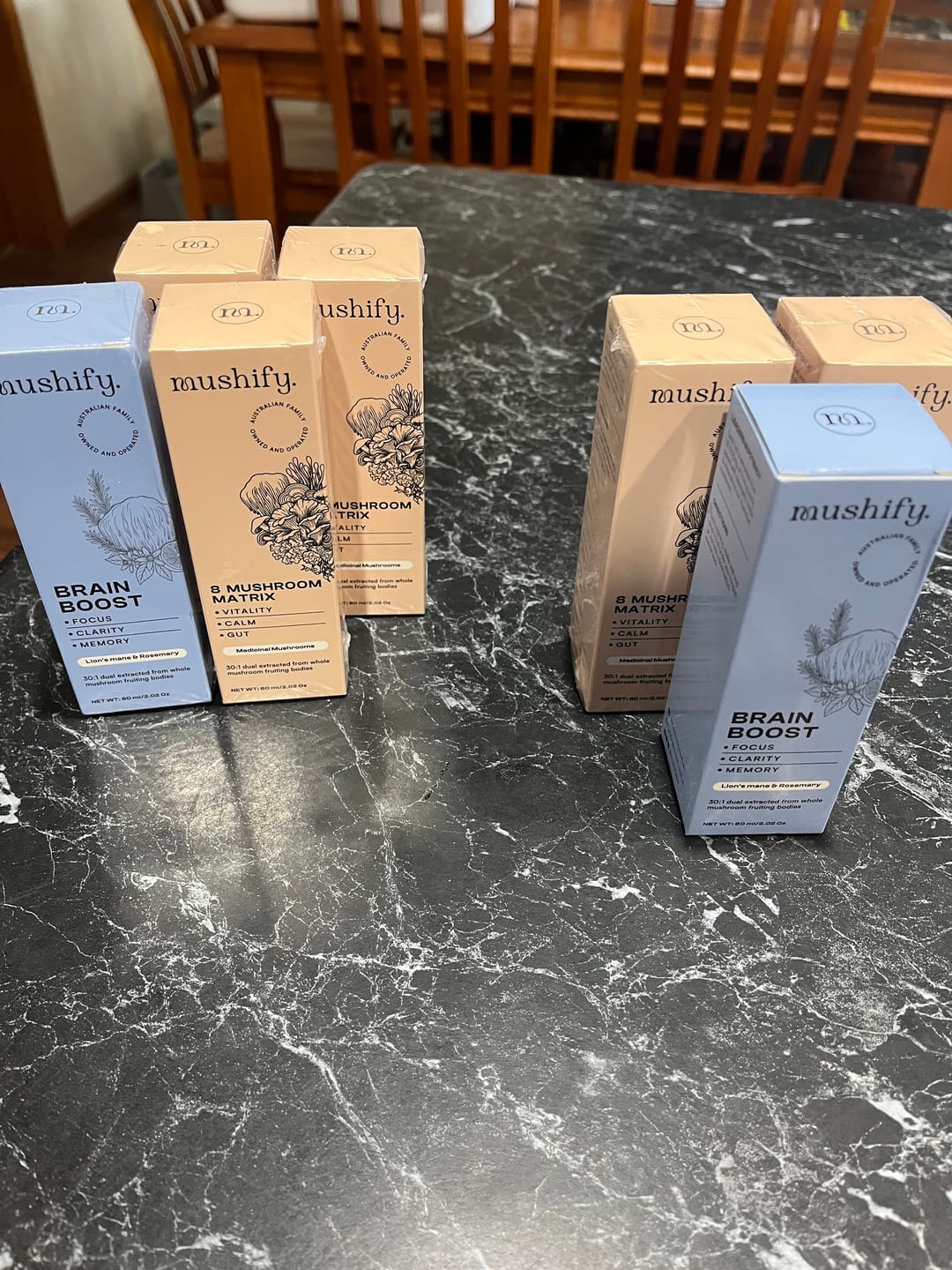 Customer photo review of 8-Mushroom Matrix - Vitality