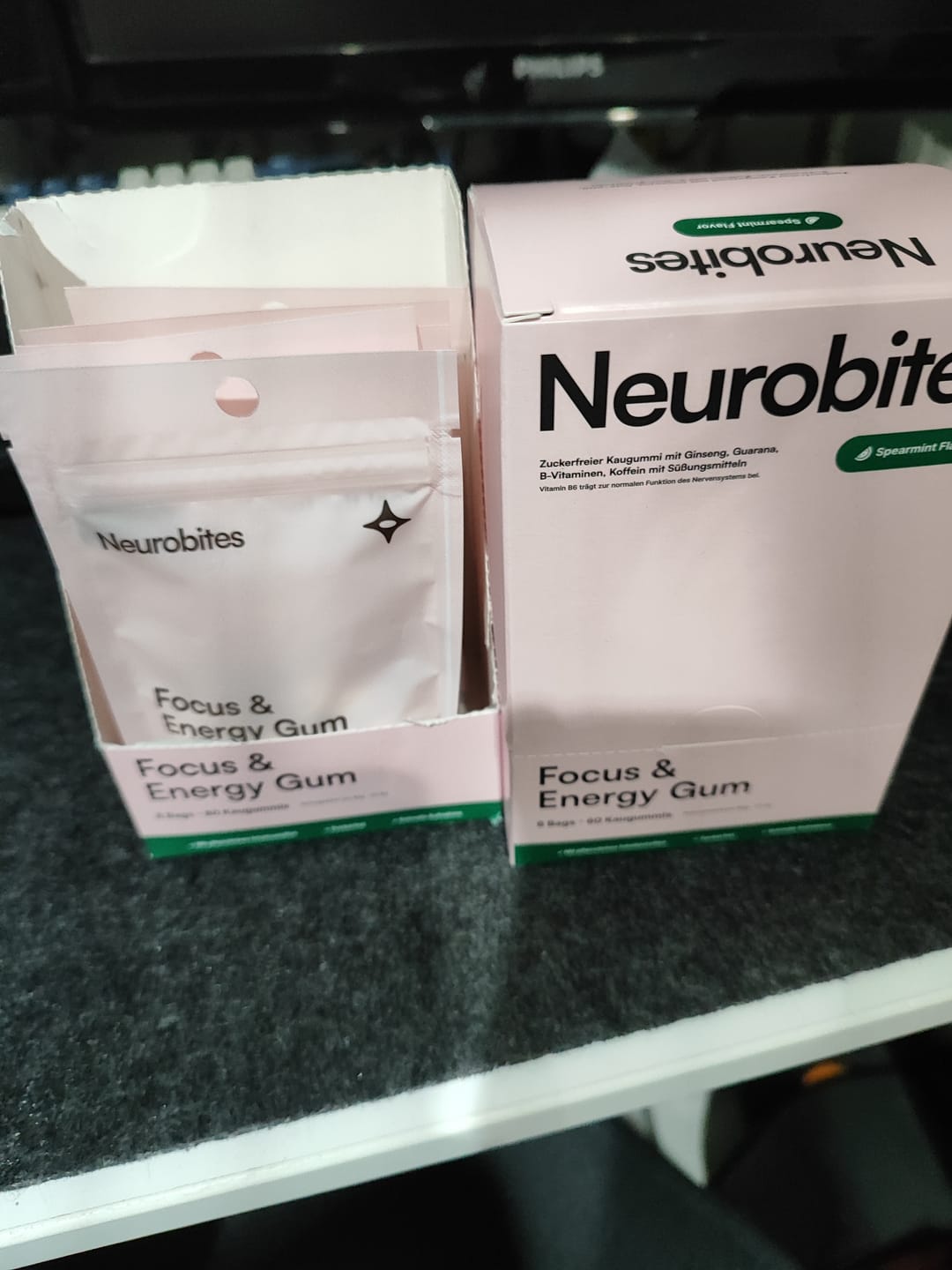 Customer photo review of Neurobites® Focus & Energy Gum (Performance-Starterpaket)