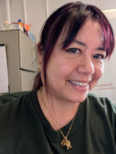 Customer photo review of Nature's Alchemy Charm Necklace