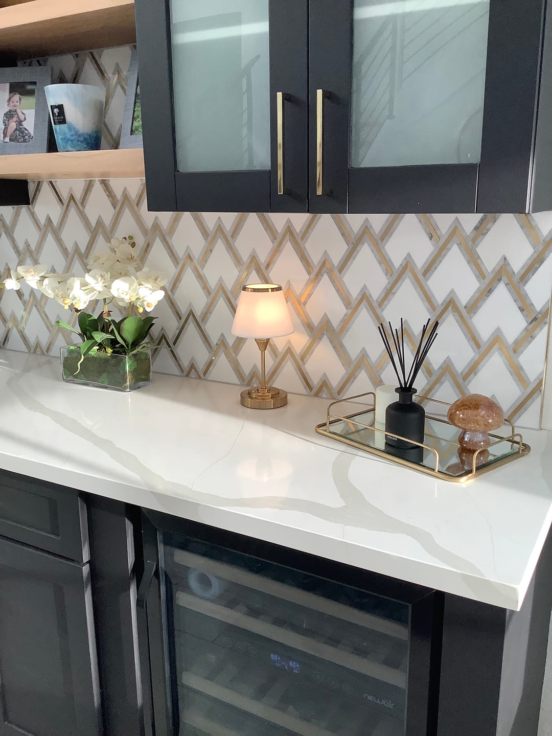 Customer photo review of Bulgar Fabric Table Lamp
