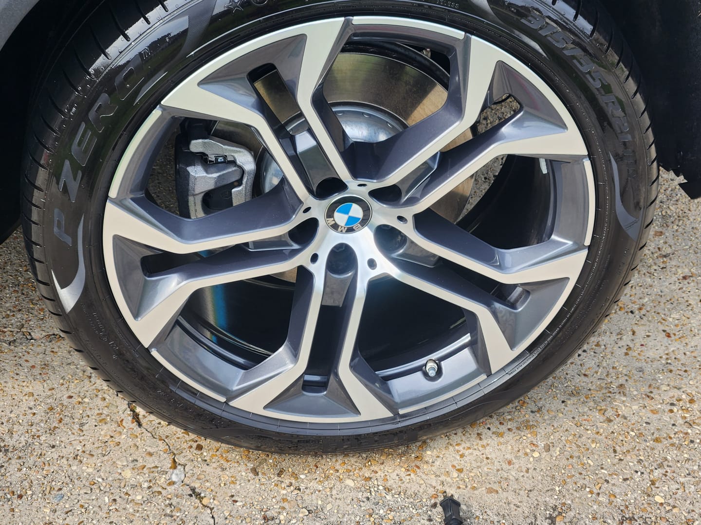 Customer photo review of Bronze Bomber Non-Acid Wheel Cleaner (32oz)