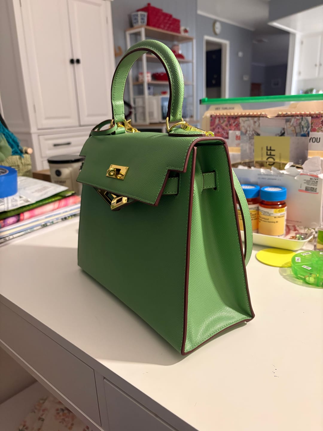 Customer photo review of LALUVA - Kally Leather Bag