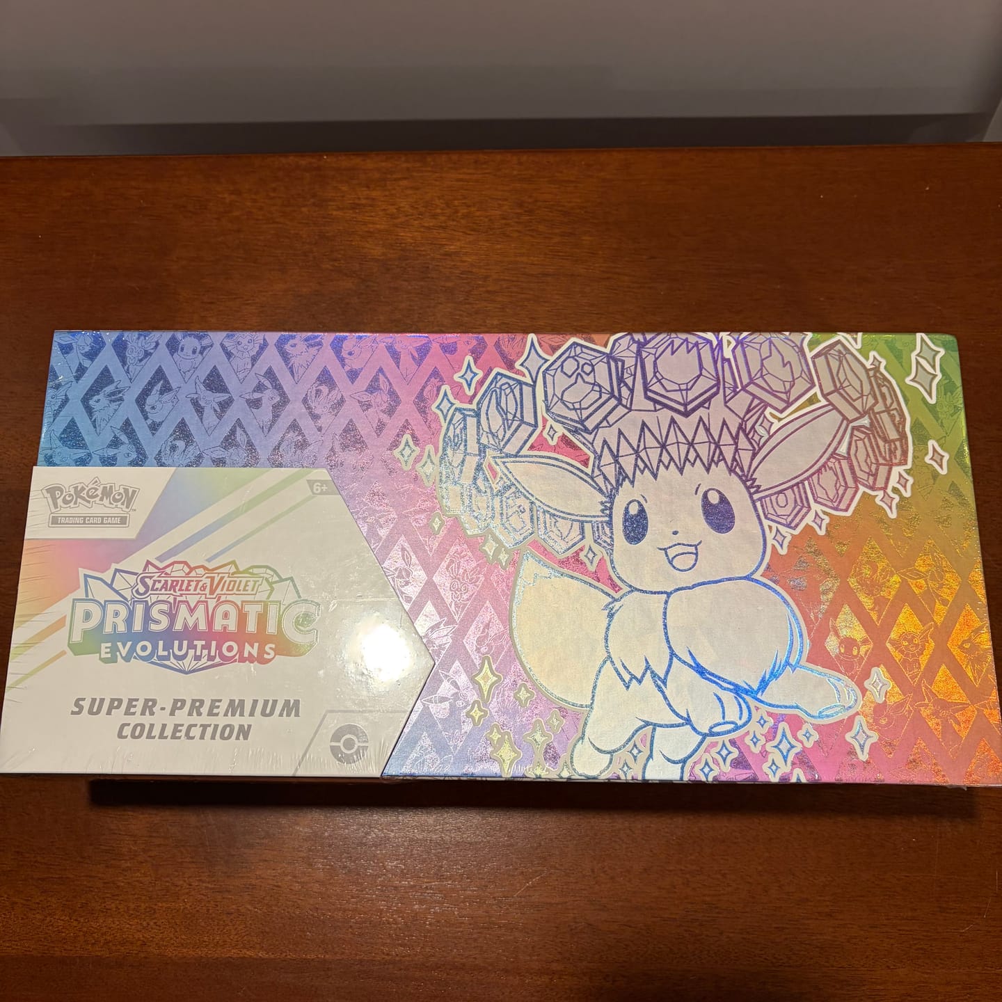 Customer photo review of Prismatic Evolutions Super-Premium Collection - SV: Prismatic Evolutions