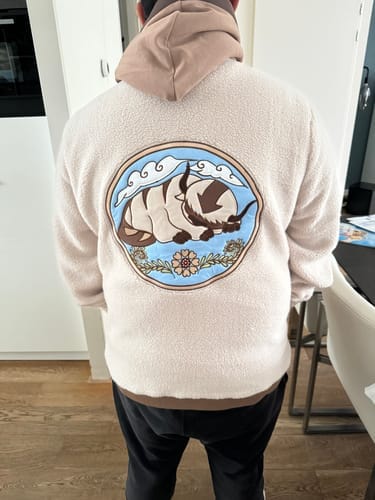 Customer photo review of The Bison Zipper Hoodie Preorder