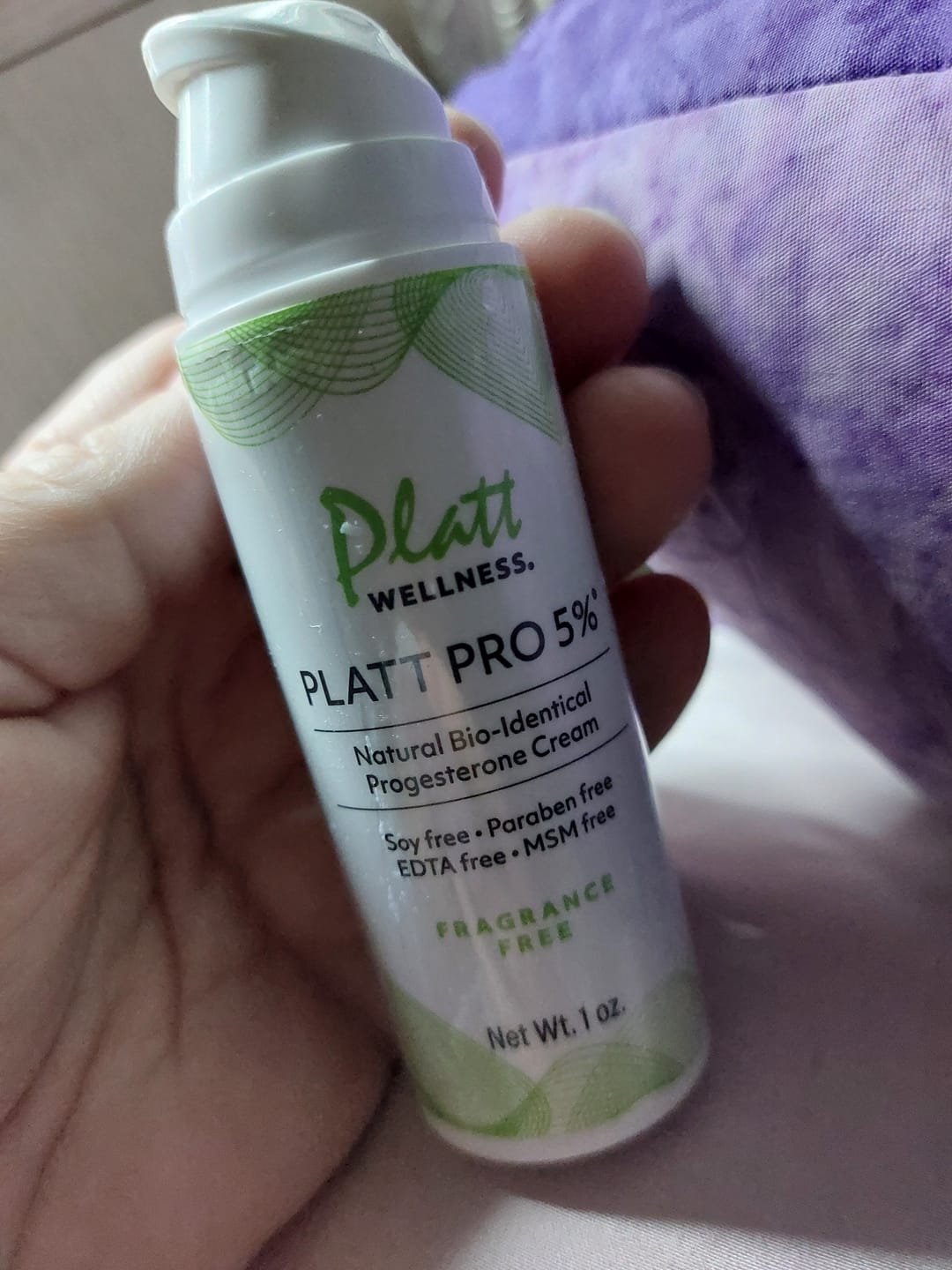 Customer photo review of Estriol Cream 2.5 mg - Travel Size