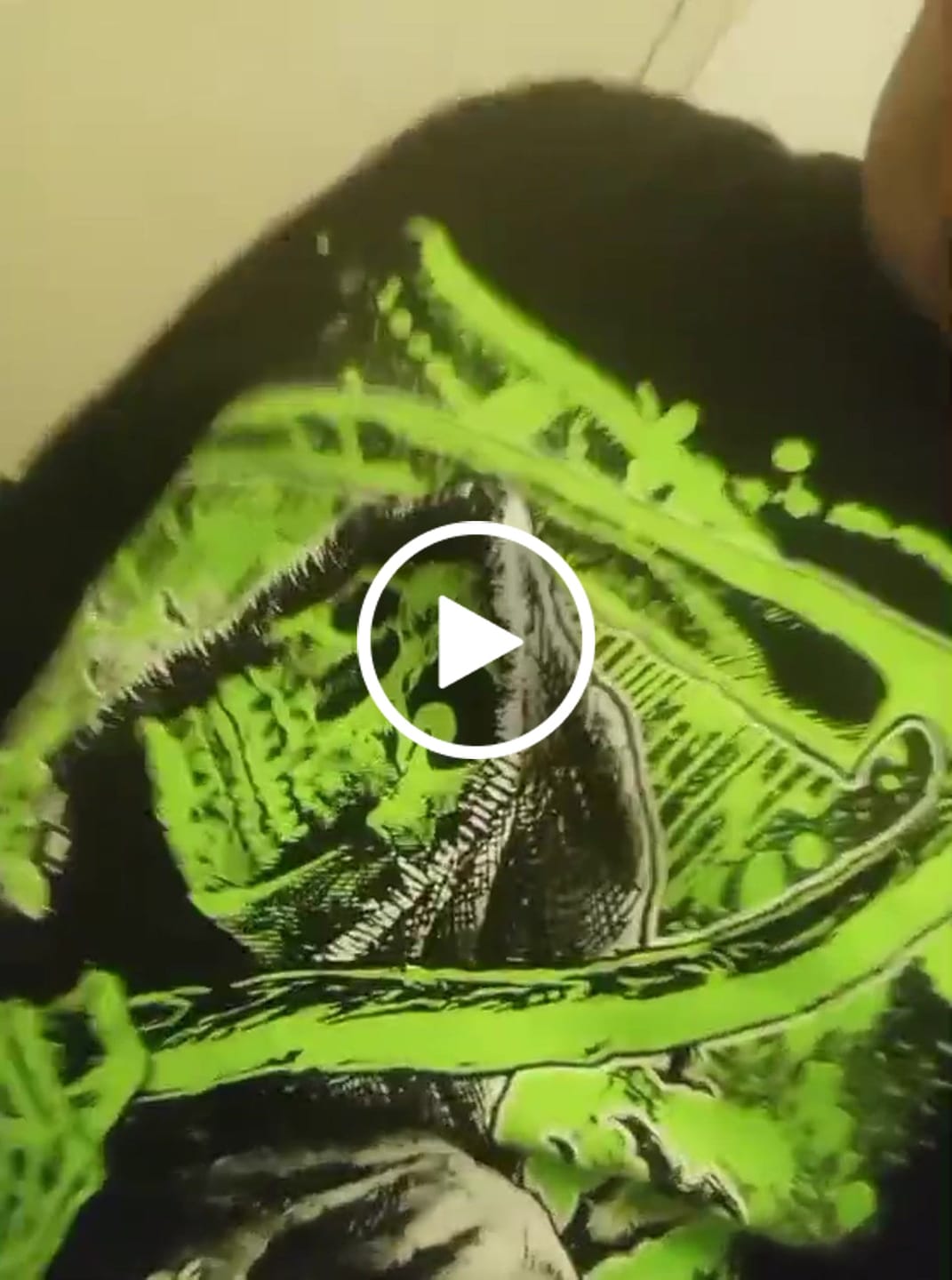 Customer video review of NEVER LATE FRENCH TERRY LONG SLEEVE TEE
