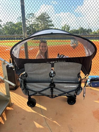 Customer photo review of Lawn Chariot