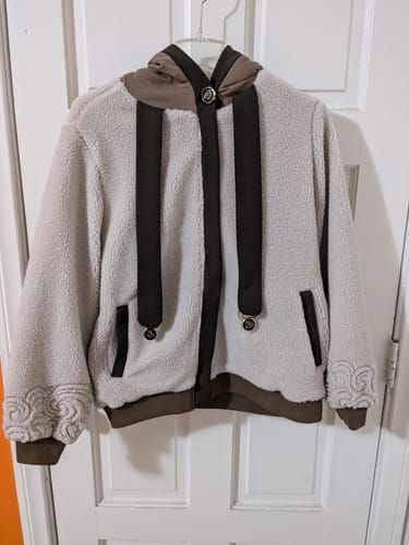 Customer photo review of The Bison Zipper Hoodie Preorder