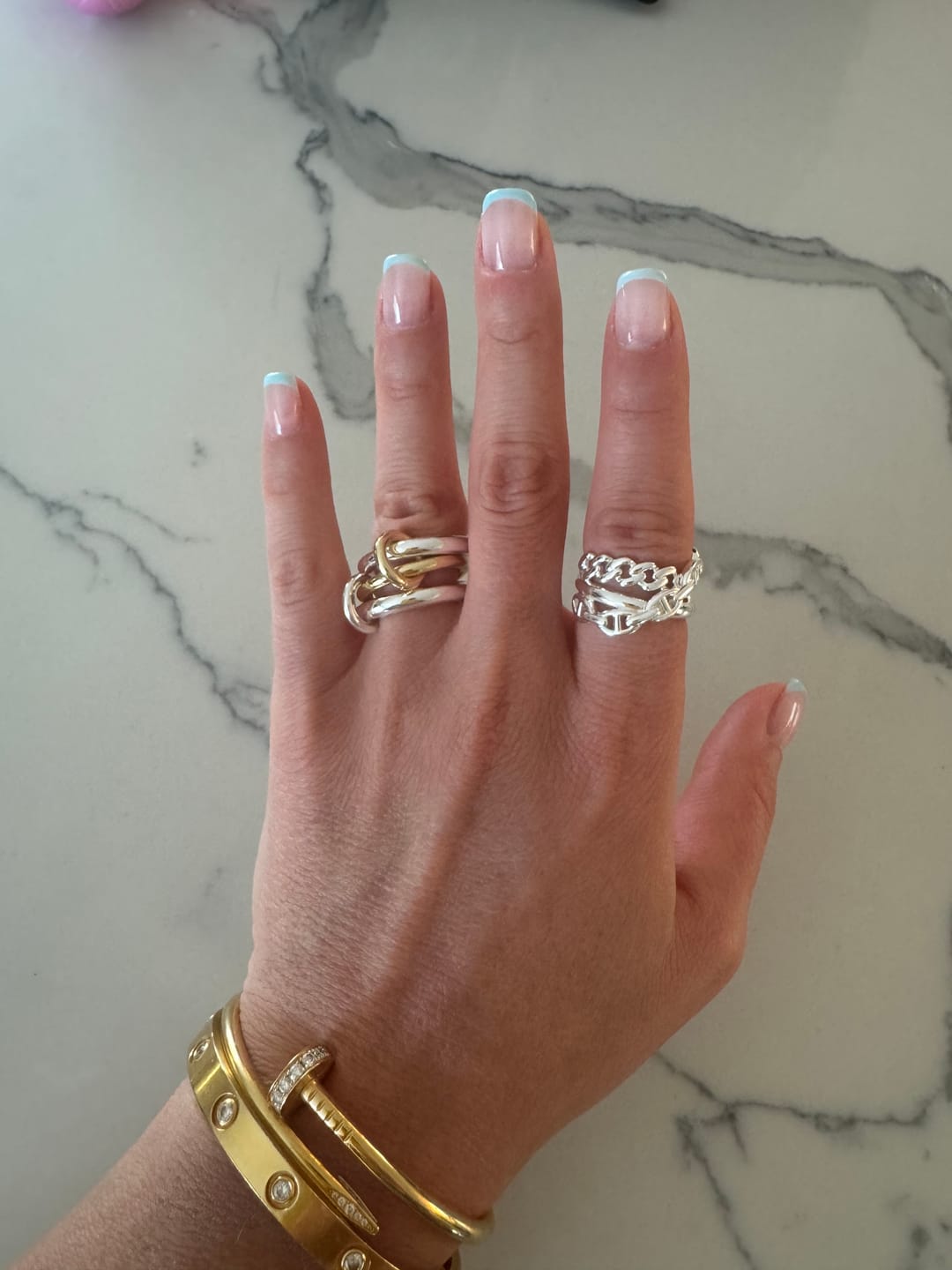 Customer photo review of Quintuplet Bare Ring
