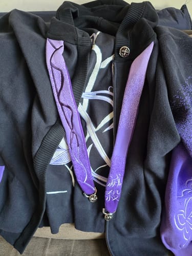 Customer photo review of Venom Butterfly Zipper Hoodie Preorder