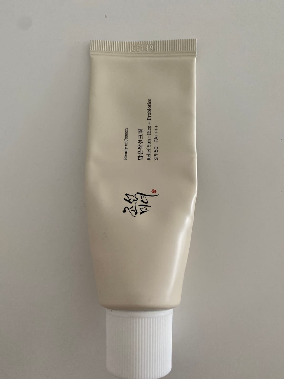 Customer photo review of Relief Sun : Rice + Probiotics (SPF50+ PA++++)