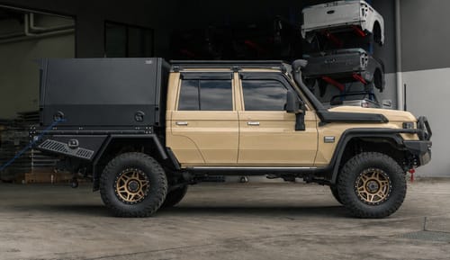 Customer photo review of Indicator Resistor Wiring for Toyota LandCruiser 70 Series (2008+)