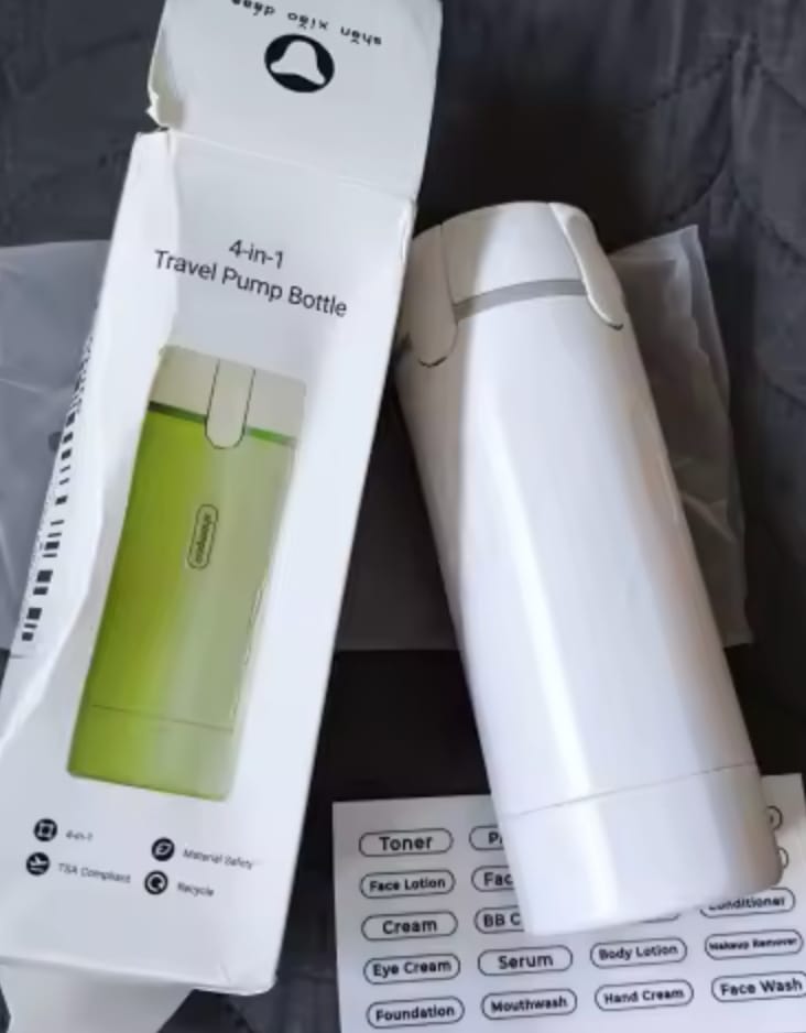 Customer photo review of Packsy Travel Capsule Leakproof