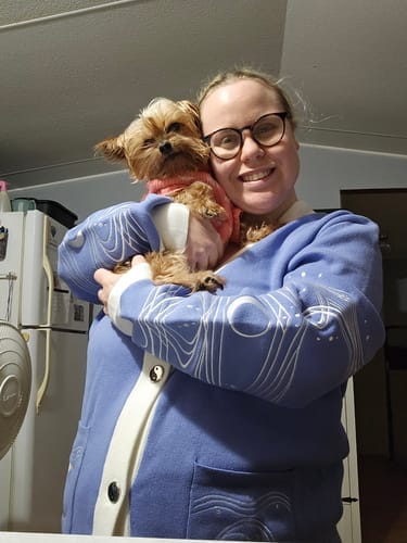 Customer photo review of Moon Spirit Cardigan Preorder