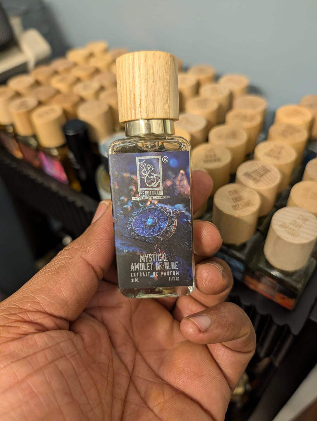 Customer photo review of Mystical Amulet Of Blue
